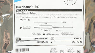 Boston Scientific M00545950 Hurricane Balloon Dilatation Cath. 10mm x 2cm (x)